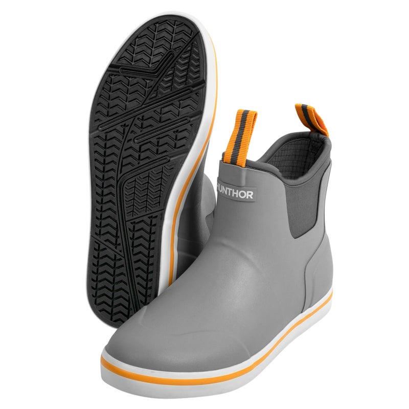 Hunthor Mens Fishing Boots  Waterproof Deck Boots Anti-Slip Rubber 3Mm Breathable Neoprene Rain Boots. Ideal For Fishing And Outdoor Activities - Image 1