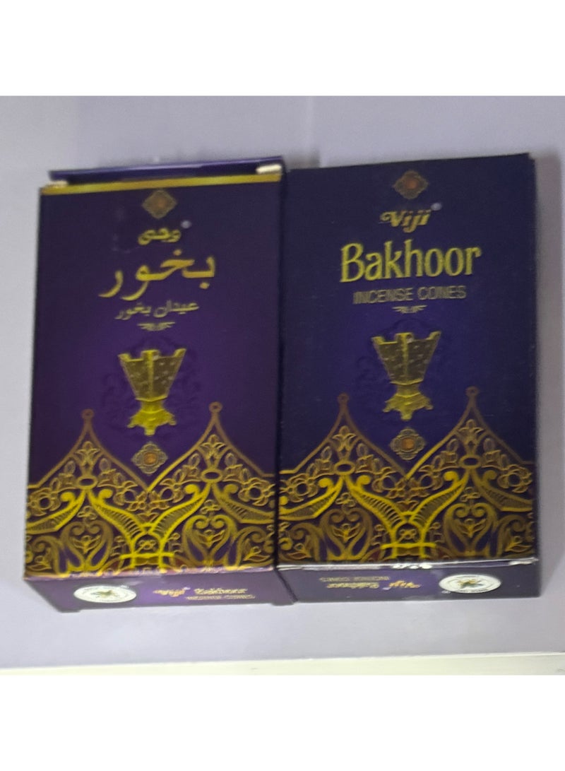 Viji Bakhoor Incense, 12 cones. - Image 2