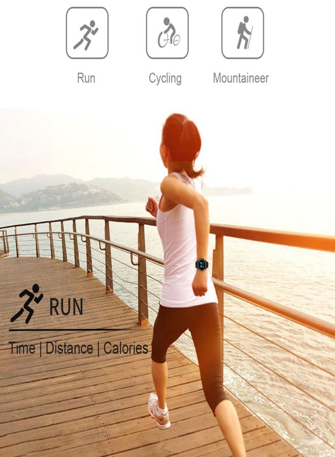 FD68 Fashion Intelligent Sport Watch High Definition Digital Display IP67 Waterproof Heart Rate Sleeping Monitor Multifunctional BT Sport Watch - Image 2