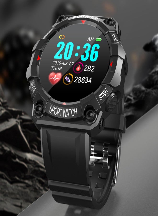 FD68 Fashion Intelligent Sport Watch High Definition Digital Display IP67 Waterproof Heart Rate Sleeping Monitor Multifunctional BT Sport Watch - Image 5