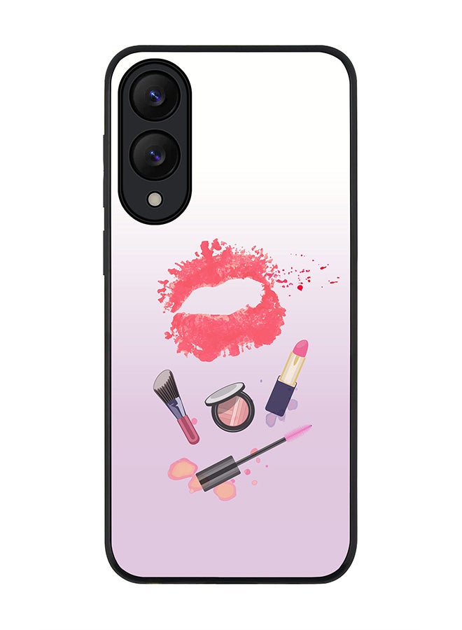 Stylizedd For Samsung Galaxy S25 Edge Case,Slim fit Camera Protection, Shockproof Thin Phone cover  - Makeup Kit