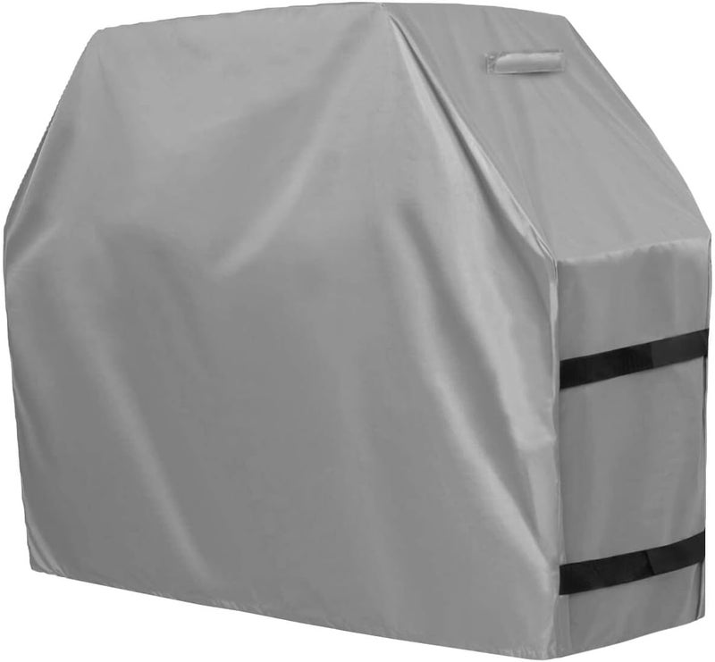OutdoorLines غطاء شواية باربيكيو المتين المقاوم للماء - أغطية شواية باربيكيو العالمية المقاومة للأشعة فوق البنفسجية لشواية الغاز الخارجية، مقاس 72 × 26 × 51 بوصة، رمادي - Image 1