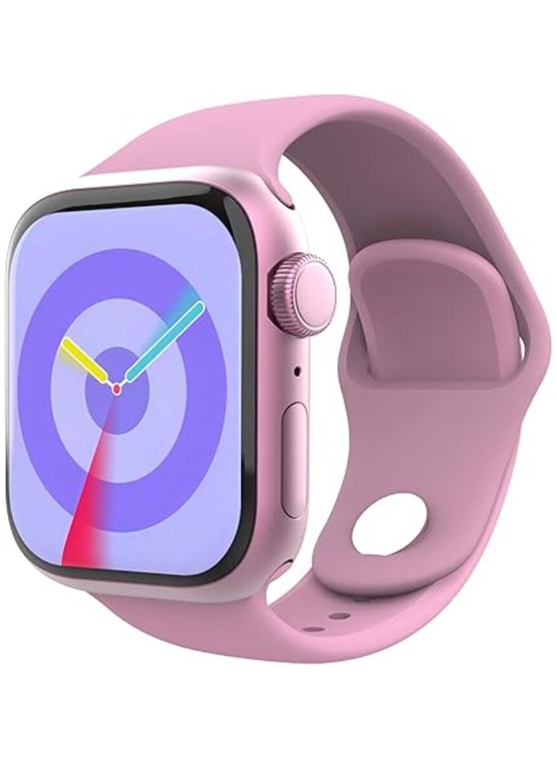 G-Tab GS9 Mini/1.75 Inches Amoled/Always Display On/Raise to Awake/Health Tracking/Multi Sport Mode/1 GB Storage Pink - Image 1