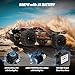 Hosim Mini 18 Brushless RC Cars for Adults VEXARO MAX 50MPH High Speed Rc Trucks Fast 4X4 Remote Control Car All Terrain RC Truggy Waterproof Off Road Hobby Large Monster Truck with 3S Battery - Image 4