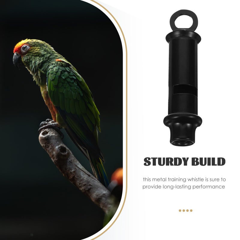 Metal Silent Dog Whistle for Training Stop Barking Recall Tool with Hanging Ring - Image 4