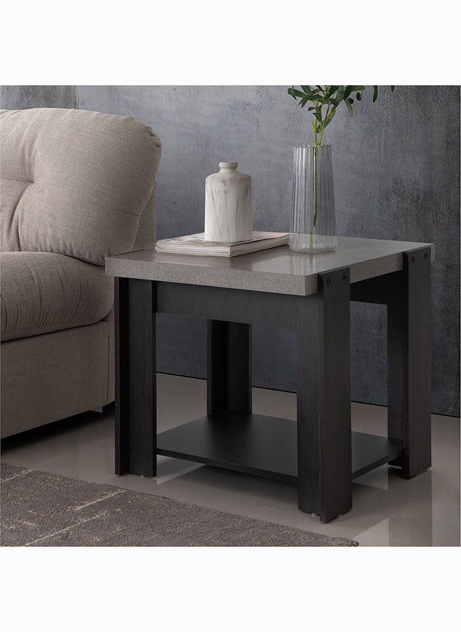Home Box Cementino End Table 62 x 55 x 59 cm  - Image 1