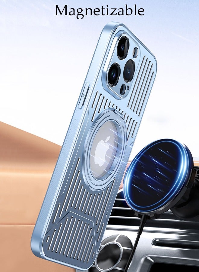 DUNISO iPhone 15 Pro MAX Phone Case 6.7" Full Body Protective Phone Cover With Crossbody Strap Anti-fall Phone Case Built-in Screen and Camera Protector For Apple 15 Pro MAX Phone Case - Image 3