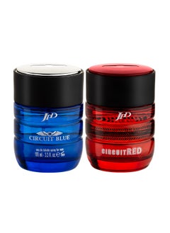 Jean Paul Dupont Circuit Red Eau de Toilette For Men 100ml +Jean Paul Dupont Circuit Blue Eau de Toilette For Men 100ml (Combo Pack)  - Image 1