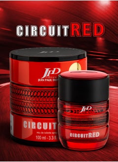 Jean Paul Dupont Circuit Red Eau de Toilette For Men 100ml +Jean Paul Dupont Circuit Blue Eau de Toilette For Men 100ml (Combo Pack)  - Image 5