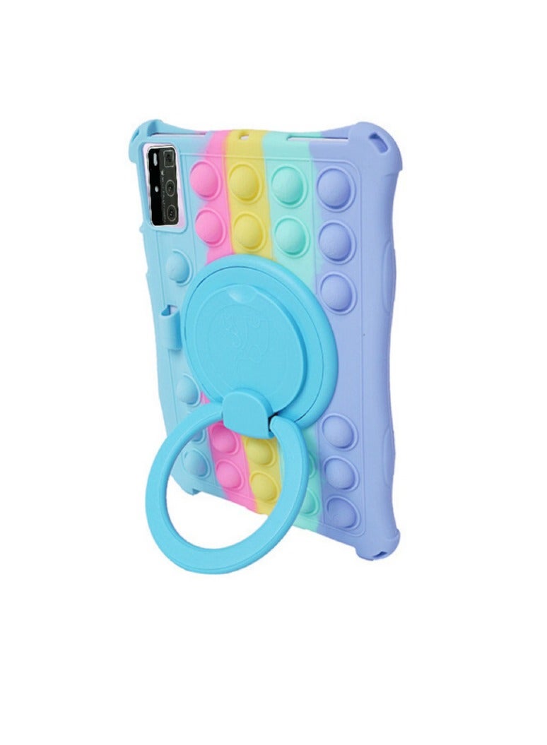 AROAQ 10 Pro Tablet PC, 10.1 Inch Large HD Screen Kids Tablet, 250GB Storage 8MP Camera Children Pad With Fast Octa Core Processor, Easy To Carry Touch Pad With Bubble Cover, (1pc, Multicolour 3) - Image 1