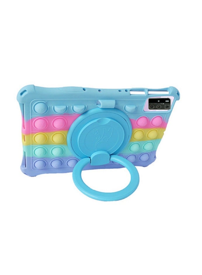 AROAQ 10 Pro Tablet PC, 10.1 Inch Large HD Screen Kids Tablet, 250GB Storage 8MP Camera Children Pad With Fast Octa Core Processor, Easy To Carry Touch Pad With Bubble Cover, (1pc, Multicolour 3) - Image 3