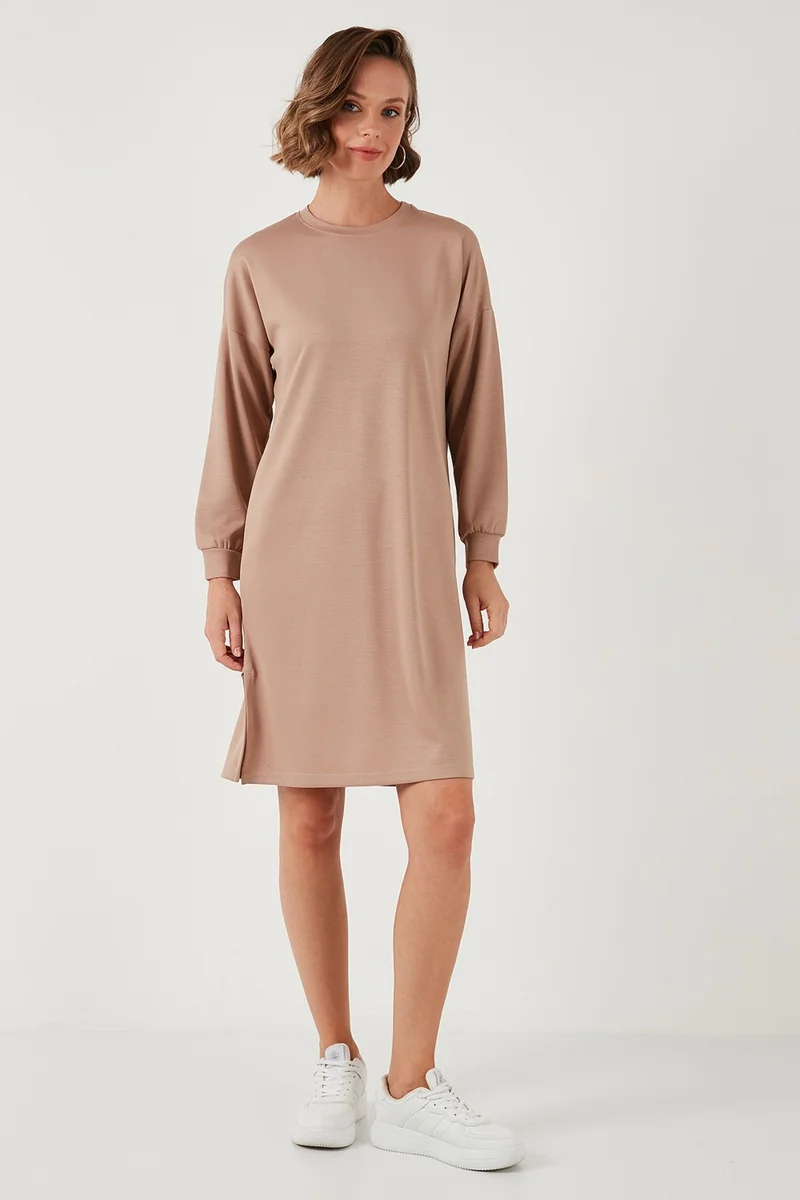 Lela Modest Oysho Fabric Relaxed Fit Slit Tunic Women's Tunic 5865878