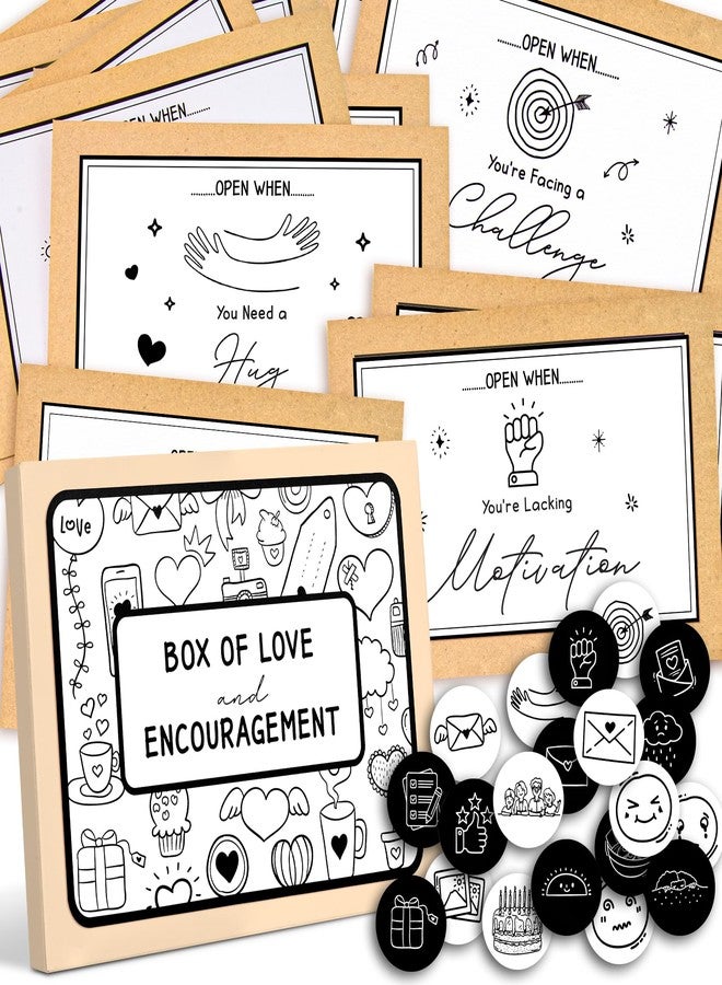 STOFINITY Open When Envelopes For College Student - High School Graduation Gift Card Book 2025, Open When Letters For Boyfriend, Colleges Survival Kit Going To College Gifts For Her, Him, Daughter - Image 1