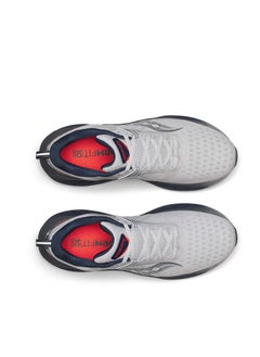 saucony Triumph 22 Running Shoes For Men/Women/Students-White/Dark Blue Long-Distance Training & Jogging  - Image 3