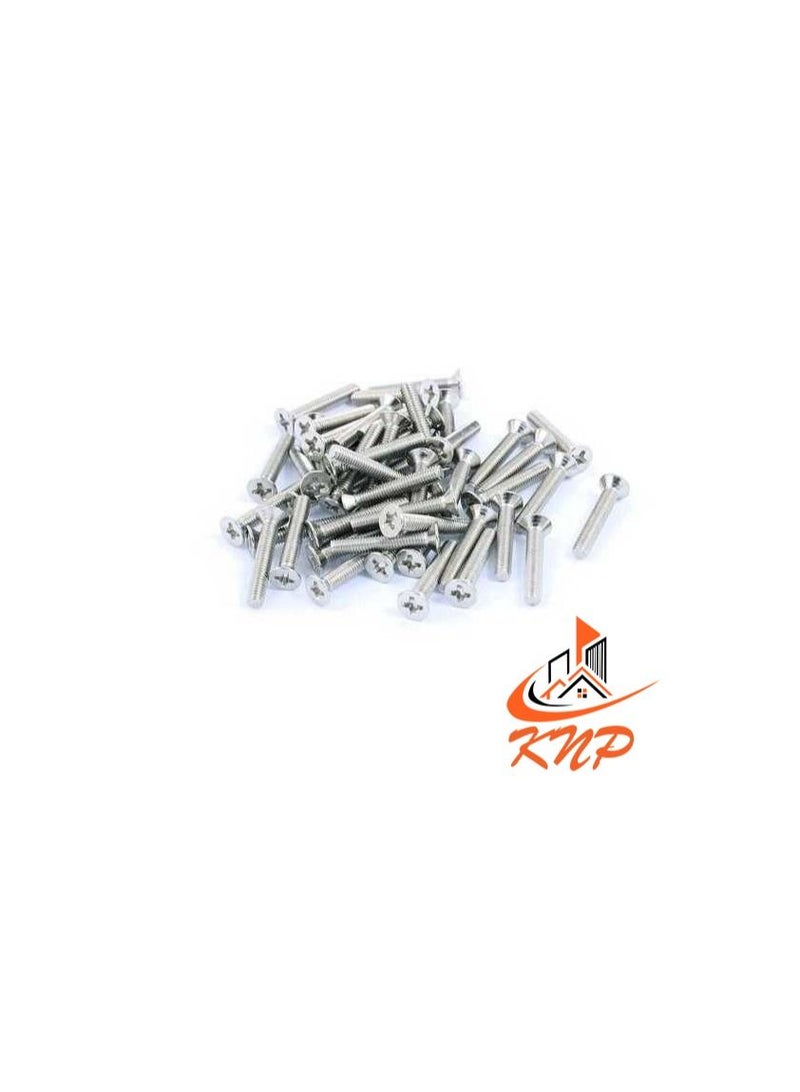 KNP KNP Countersunk Machine Screws - Pack of 200 (M5 x 20mm) - Image 3