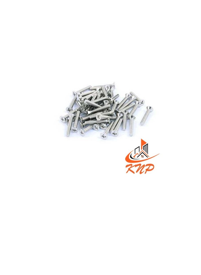 KNP KNP Countersunk Machine Screws - Pack of 200 (M5 x 20mm) - Image 2