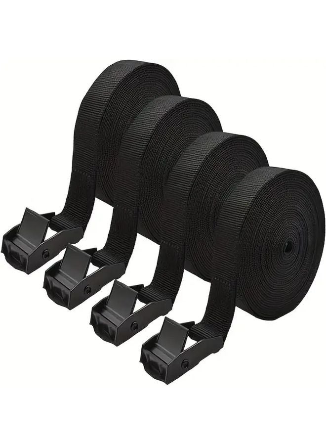 2pcs 4m 13 2ft Thickened Adjustable Tie Down Straps With Spring Clamps For Bikes Motorcycles Luggage Camping Gear - Image 3