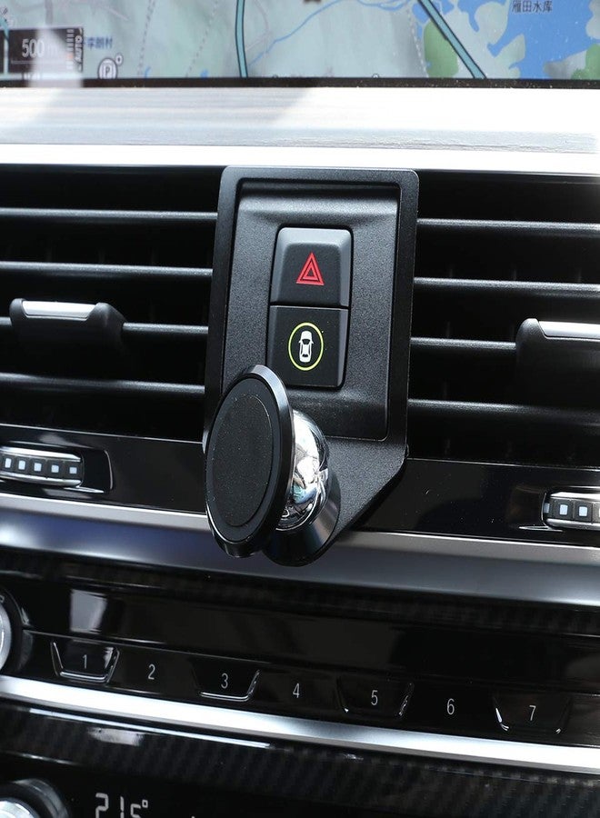 LLKUANG 360-Degree Rotary Cell Phone Holder Mobile Phone Mount for BMW X3 X4 G01 G02 2018-2020 Black - Image 4