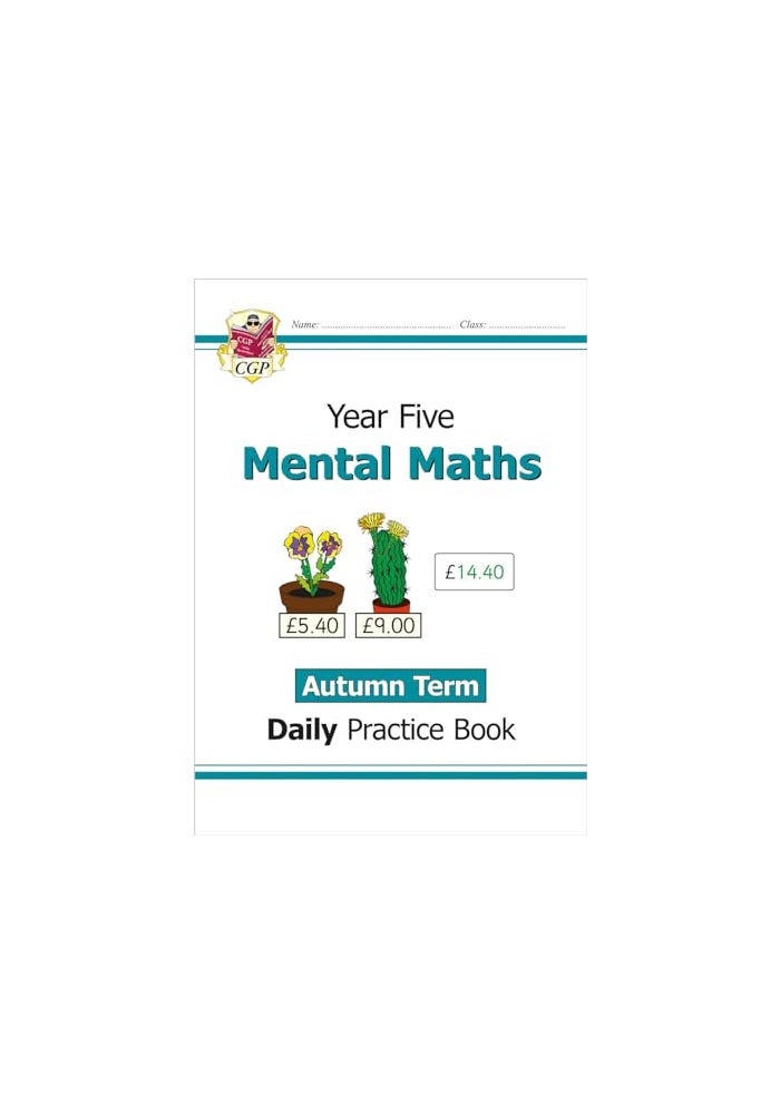 New Ks2 Mental Maths Daily Practice Book Year 5 Autumn Term - Image 1