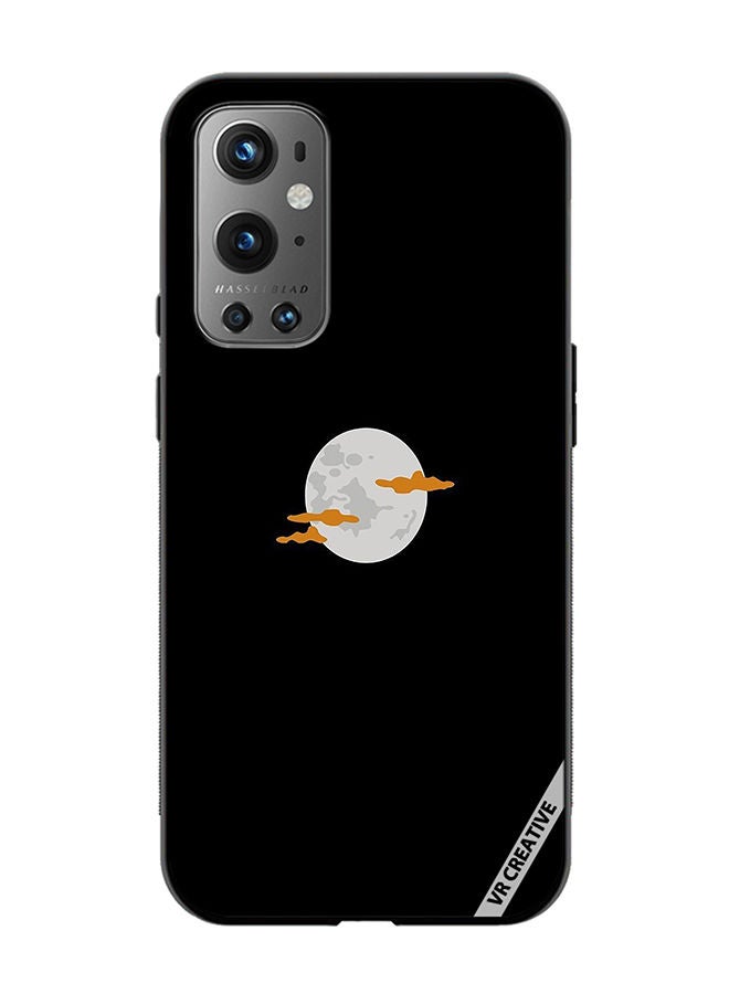 VR CREATIVE Protective Case Cover For OnePlus 9 Pro Moon Design Multicolour - Image 1