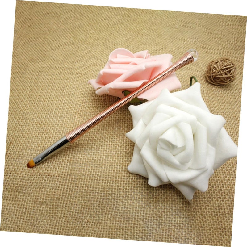 3pcs Nail Art Pen Set with Flexible Smooth Bristles for Salon and Personal Glitter Decoration - Image 3