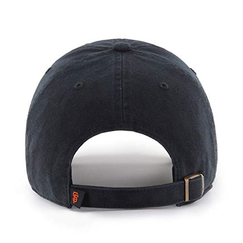 47 MLB San Francisco Giants '47 Clean Up Adjustable Hat, Black, One Size - Image 2