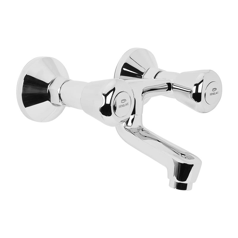 hindware Benelave By Hindware BLSCP72504 Brass Single Lever Wall Mixer With L-Bend AGATE - Image 1