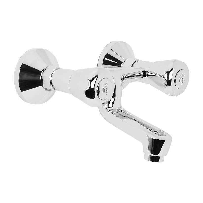 hindware Benelave By Hindware BLSCP72504 Brass Single Lever Wall Mixer With L-Bend AGATE - Image 2