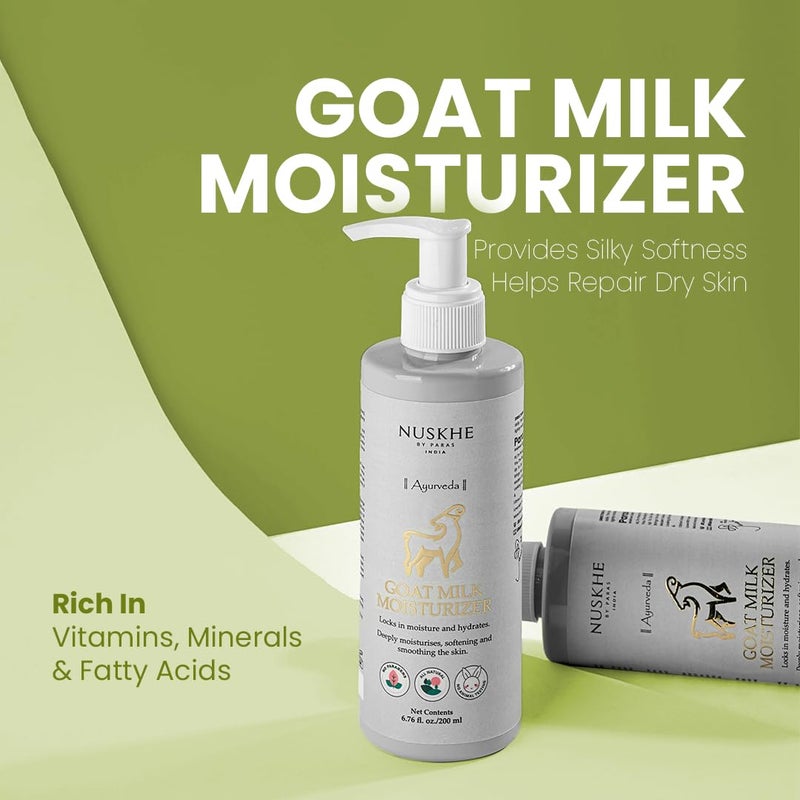 Nuskhe By Paras NUSKHE BY PARAS Goat Milk Moisturizer Lotion 200Ml - Image 4