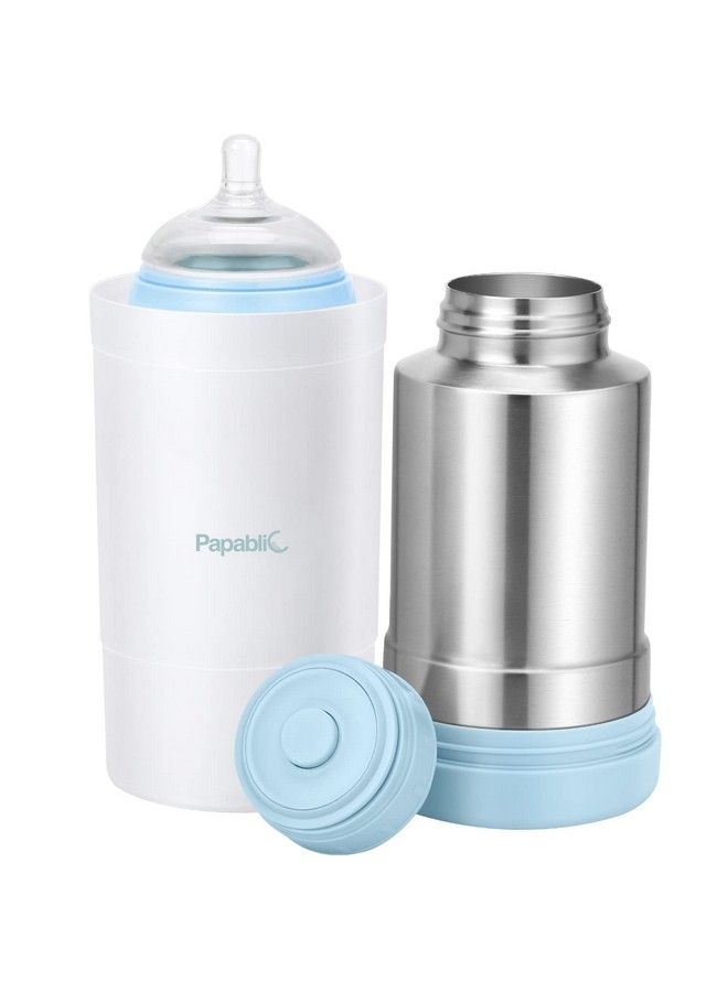 Papablic Portable Travel Baby Bottle Warmer Plus With Large Capacity 18 Oz - Image 2