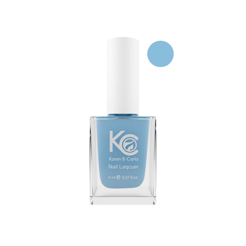 Karen and Carla Nail Lacquer Sky Blue 129 - Image 1