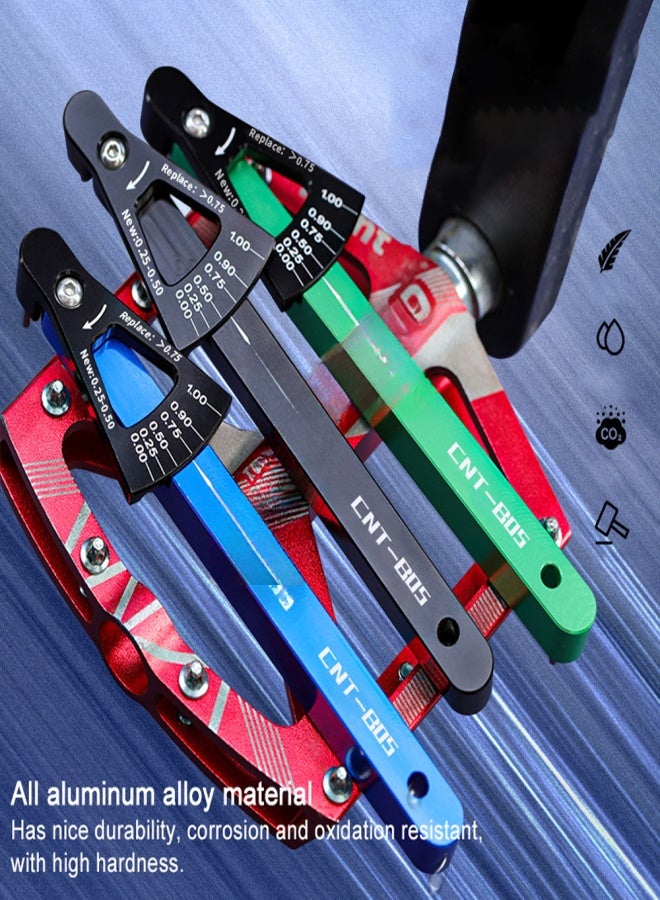 Lebycle Bicycle Chain Checker Gauge MTB Bike Chain Wear Indicator Tool Chain Stretch Detection Caliper for MTB Mountain Road Bike - Image 4
