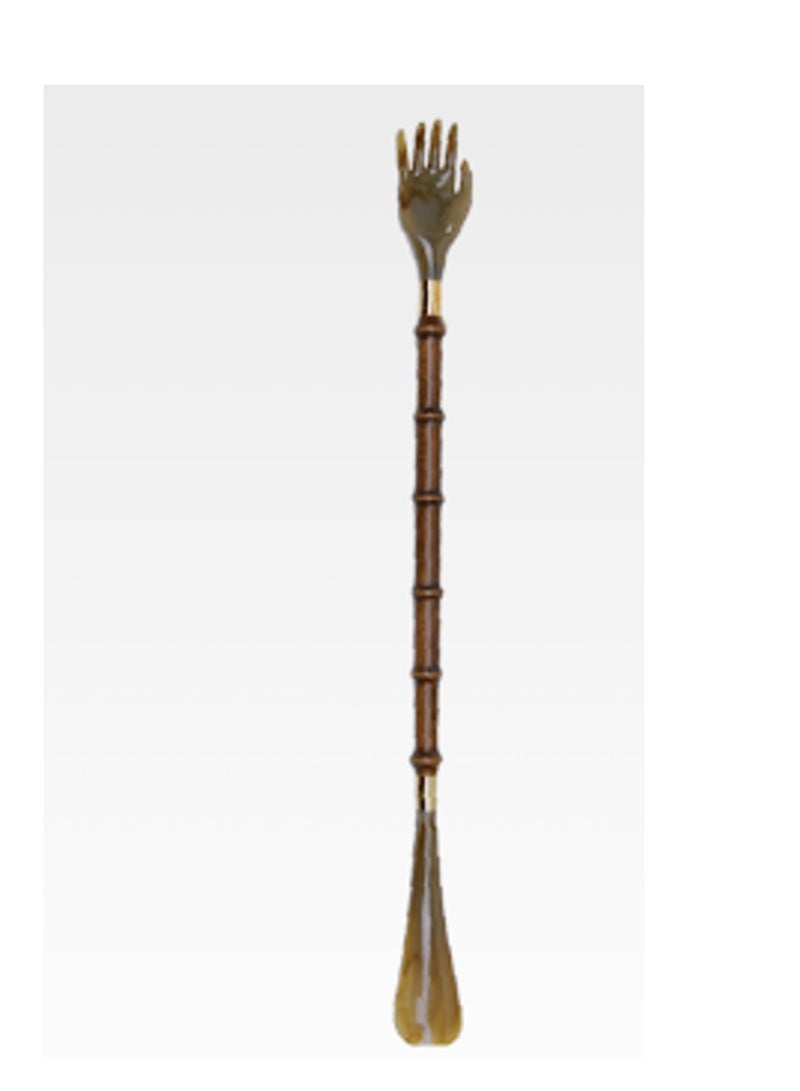 إسكدنيا أداة تدليك وخدش الظهر بمقبض طويل لتخفيف الحكة - Image 2