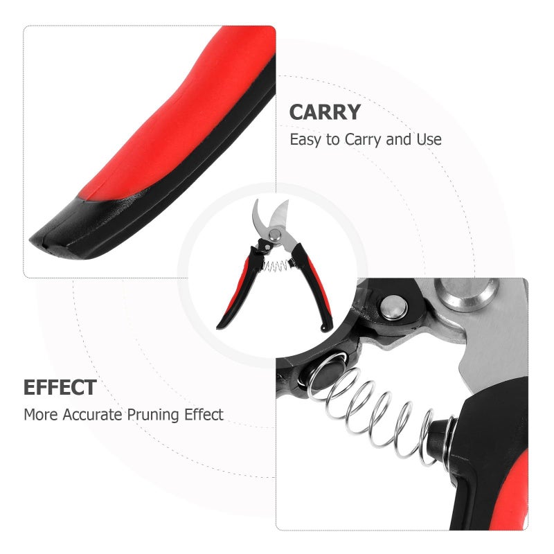 Stainless Steel Pruning Shears For Garden Tree Trimming And Branch Cutting - Image 4