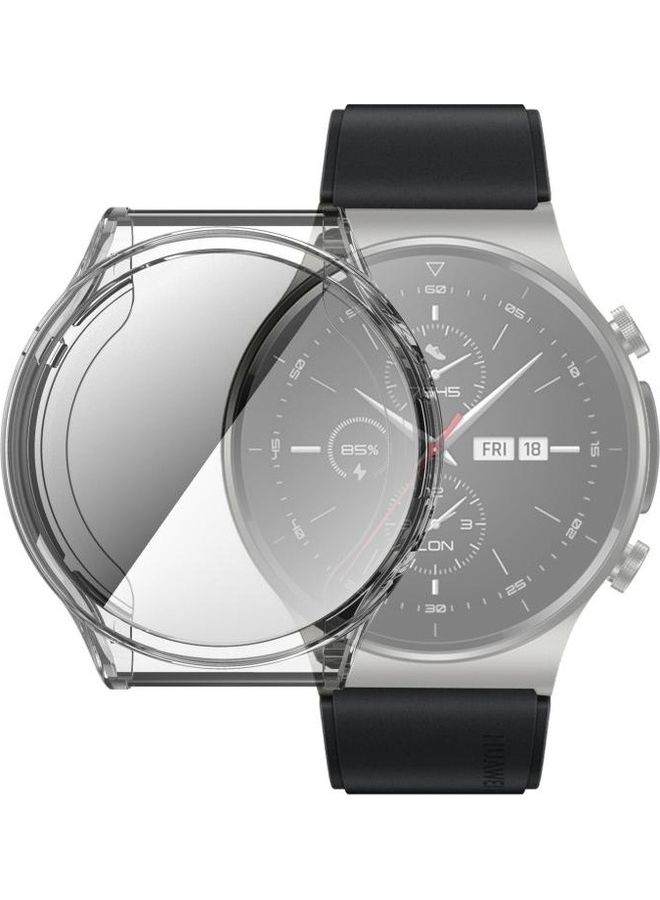 NIBEMINENT Full Coverage TPU Protective Case Cover For Huawei GT 2 Pro Clear - Image 1