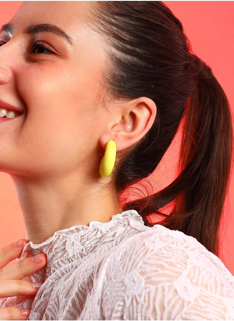 SOHI Chunky Hoop Earrings