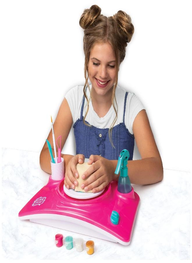 Cool Maker - Pottery Studio, Clay Pottery Wheel Craft Kit for Kids Age 6 and Up