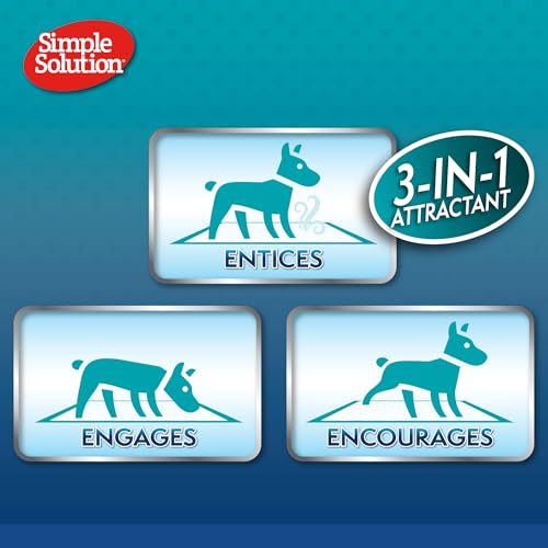Simple Solution All Day Dog Pads, Disposable Puppy Training Pads with Lavender Scent, Leak Proof Pet Pee Pads for Indoor Potty Training, Odor Control, Quick Dry Floor Protection, 23"x24", 50 Count - Image 5