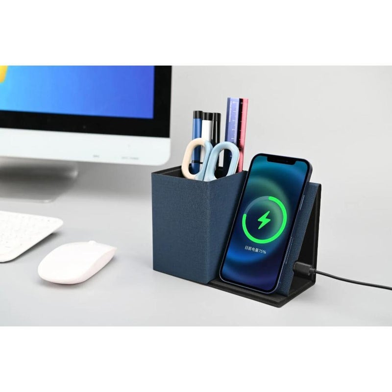 Wireless Pen Holder with Magsafe Charger - Foldable Desk Organizer - Image 2