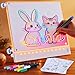 Yecuip Rechargeable LED Drawing Board for Kids with Tracing Pages Lumi Board Magnetic Light Up Acrylic Dry Erase Board LED Note Board with 4 Magnets Birthday Gifts Toy for KidsGirls - Image 3