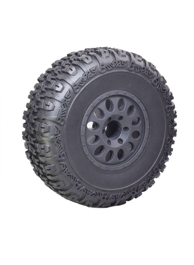 RC1:10 Short Truck Tire Huanqi 727 Prosperous Tang Thunder Magic Dhk8135 All-terrain Street Running Mountain Rat Wasteland Tire K1-Color:B120mma Model 1 Piece  - Image 1