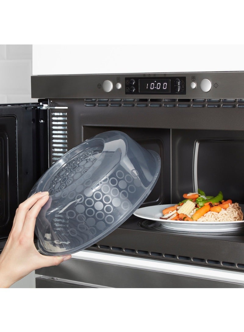 Baitique Microwave Lid, Grey, 26 cm, Vented Design - Image 3