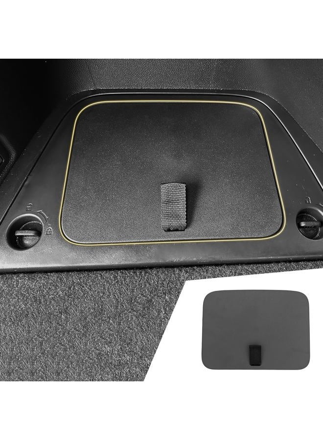 Maxzina Rear Trunk Organizer Cover Compatible with 2023 2024 2025 Honda Pilot Trunk Organizer Storage Bin Lid Left Driver Trunk Side Storage Box Cover Protector Black 7&8 Seats Pilot Accessories - Image 1