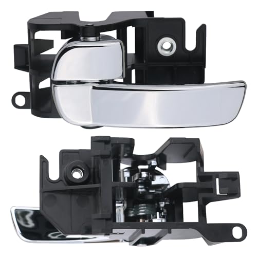 APPERFiT Interior Door Handle Front or Rear LH Left Driver Side Chrome Compatible with Nissan Frontier 2005-2019, Pathfinder 2005-2012, Xterra 2005-2015 Replaces 80671-EA500, 806719BK0A, NI1352139 - Image 4