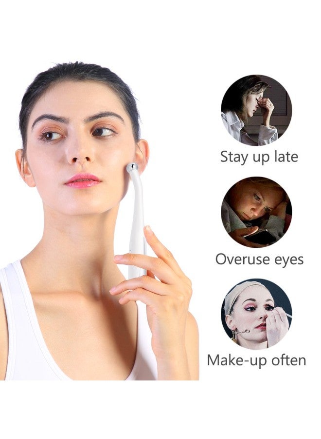 klarako Electric Eye Massager Vibration Ionic Heated Eye Massage Pen Remove Eye Bags, Eye Dark Circles, Eye Treatment Massage Device  - Image 3