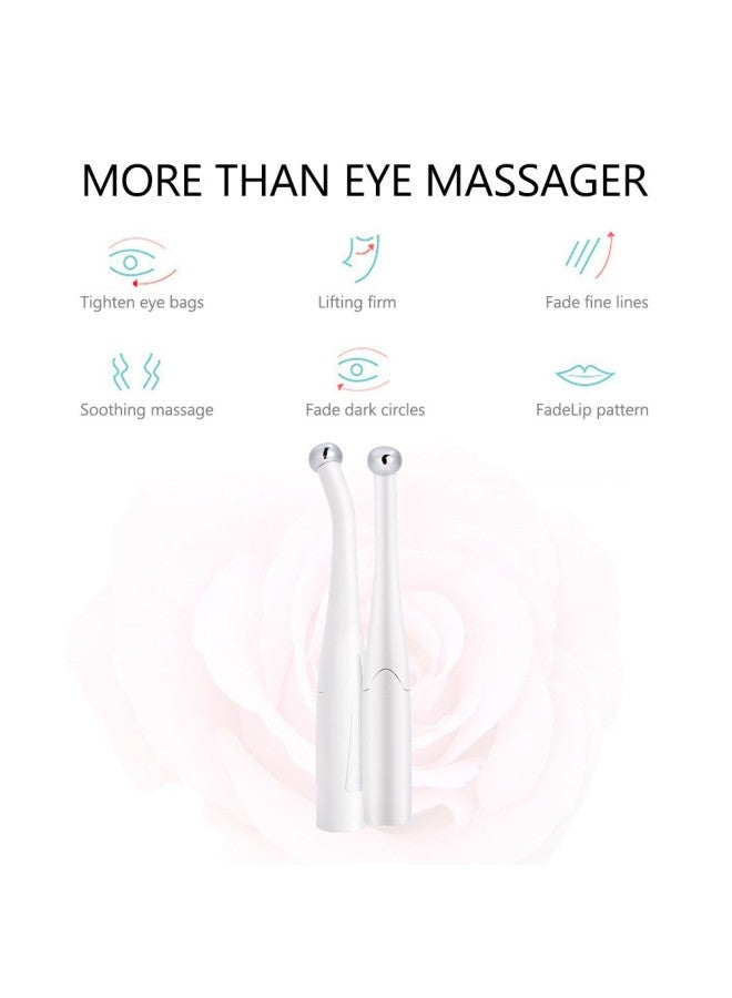klarako Electric Eye Massager Vibration Ionic Heated Eye Massage Pen Remove Eye Bags, Eye Dark Circles, Eye Treatment Massage Device  - Image 2