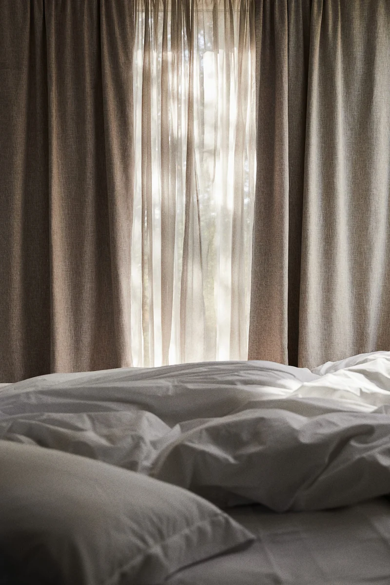 H&M 1-pack wide blackout curtain length