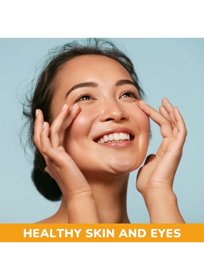 LUNAKAI - Vitamin E Gummies With Vitamin C 250 Mg 1000 Iu Natural Vit E Plus C Supplements Nongmo No Corn Syrup Vegan All Natural Vitamina E Gummy For Eye & Skin Health - Image 1