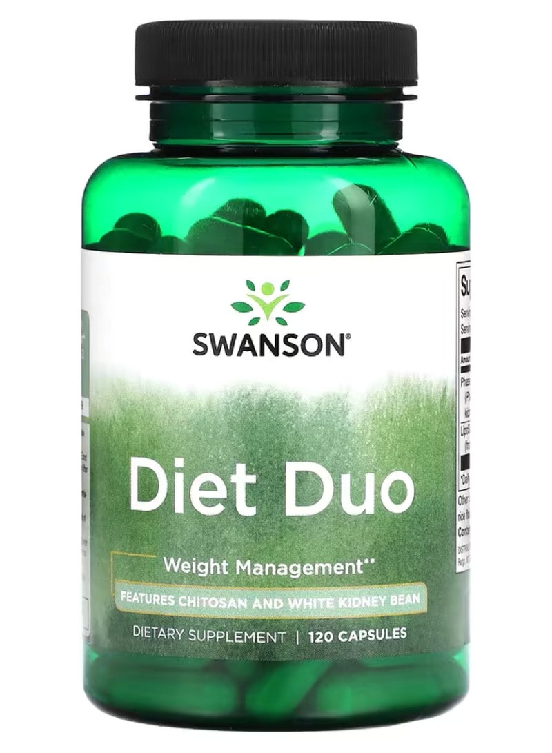 Swanson, Diet Duo, 120 Capsules