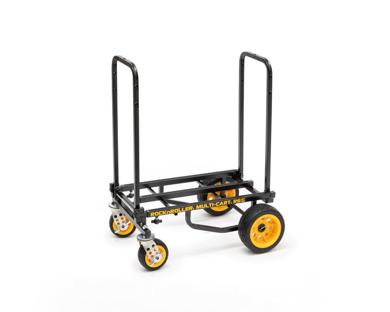 Rock-N-Roller R6G (Mini Ground Glider) 8-in-1 Folding Multi-Cart/Hand Truck/Dolly/Platform Cart/28" to 42.5" Telescoping Frame/500 lbs. Load Capacity, Black - Image 2
